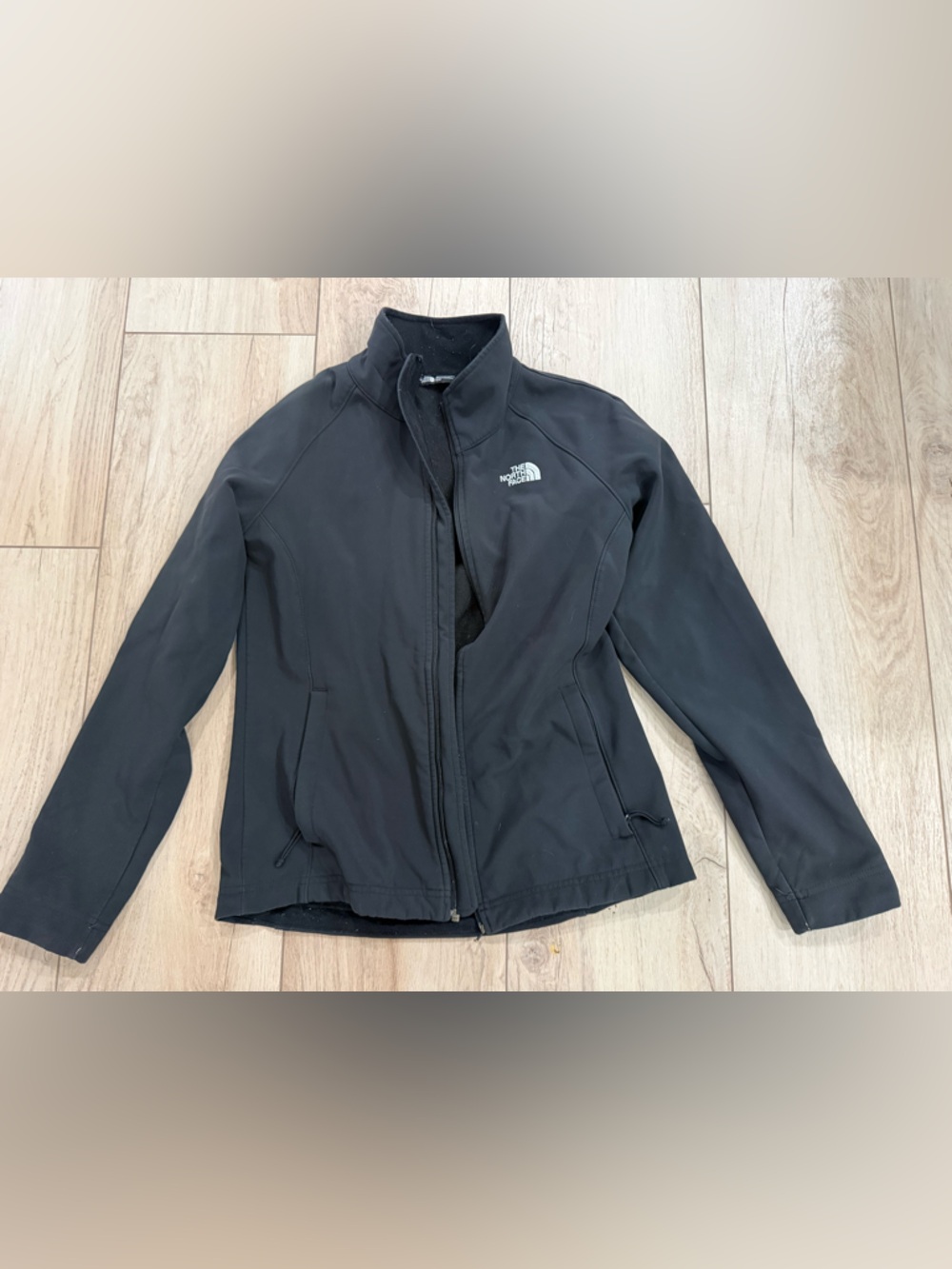 The North Face Women's Black Utility Jacket with Logo